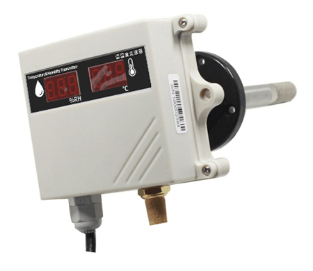  数显管道式温湿度传感器 