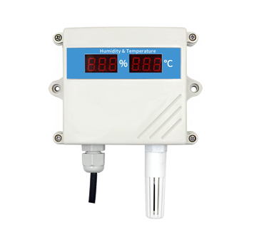  壁挂数码管王字壳温湿度传感器 